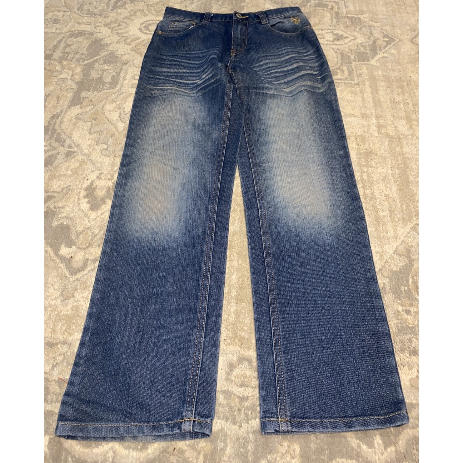 Us Polo Assn Boys Slim Fit Straight Size 14 Boys Blue Jeans